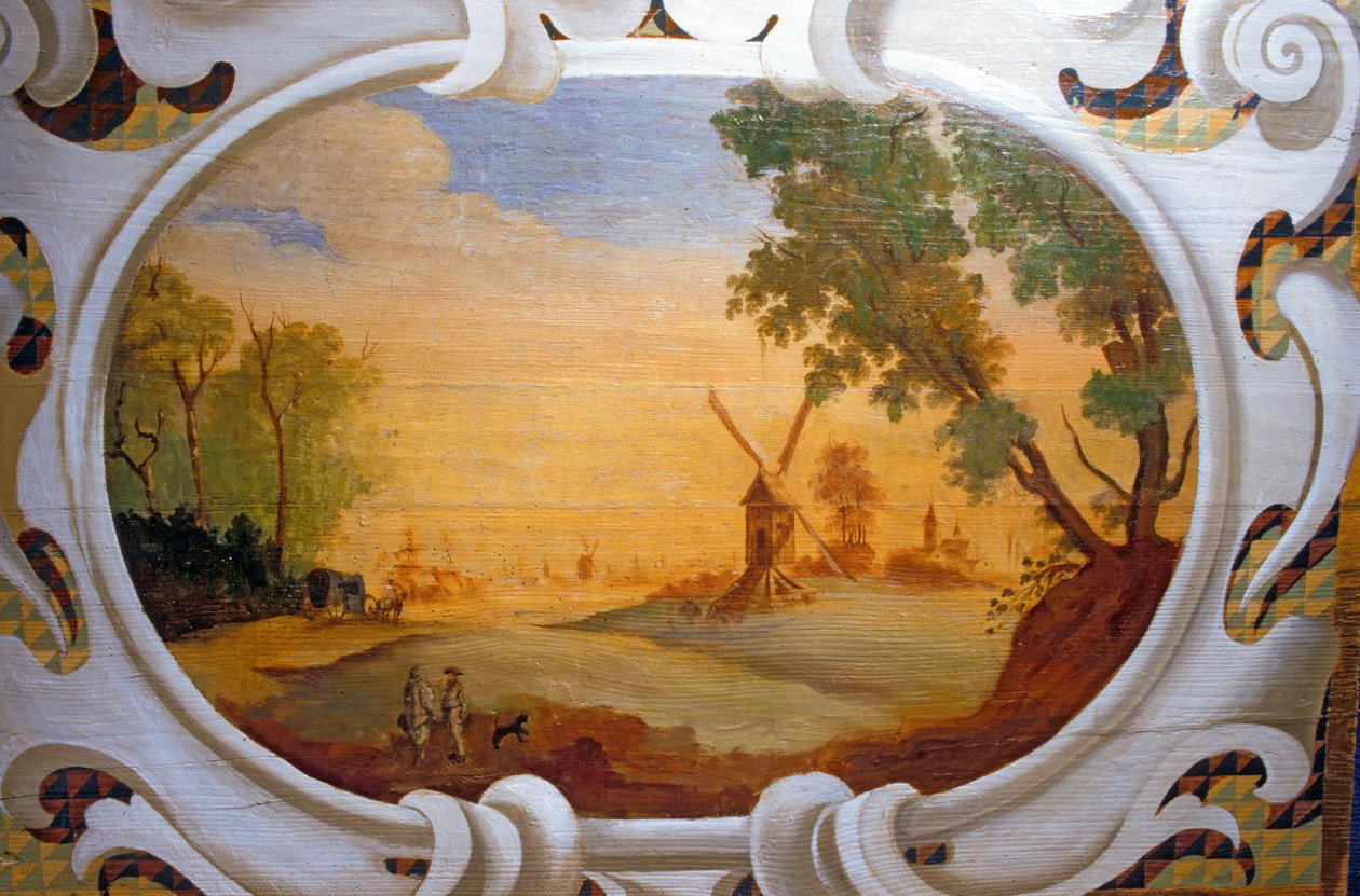 Loire Atlantique N* 041 - Chateau de Haute Goulaine - Malované dřevo od Unbekannt