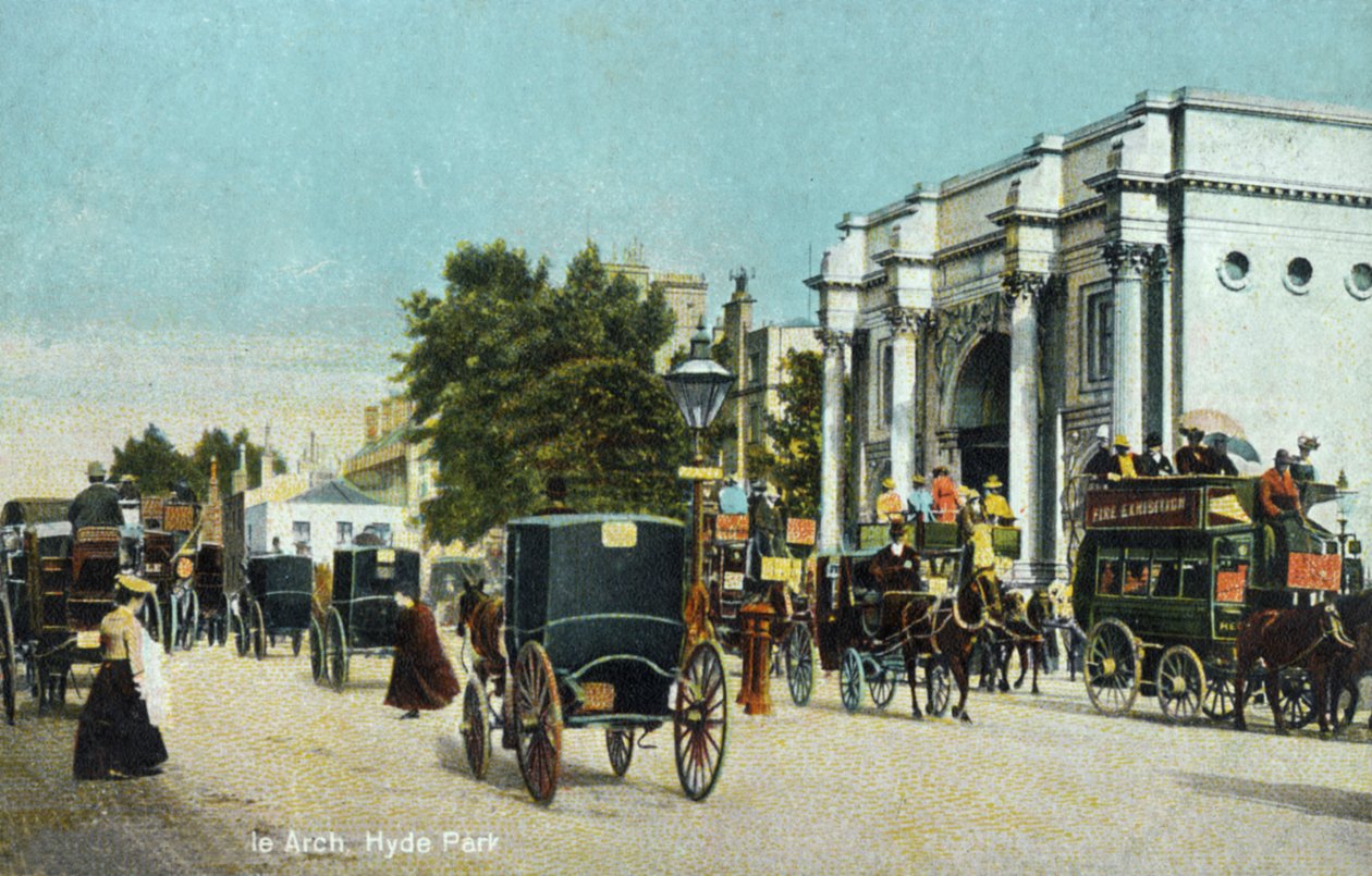 Londýn - Marble Arch, Hyde Park od Unbekannter Künstler