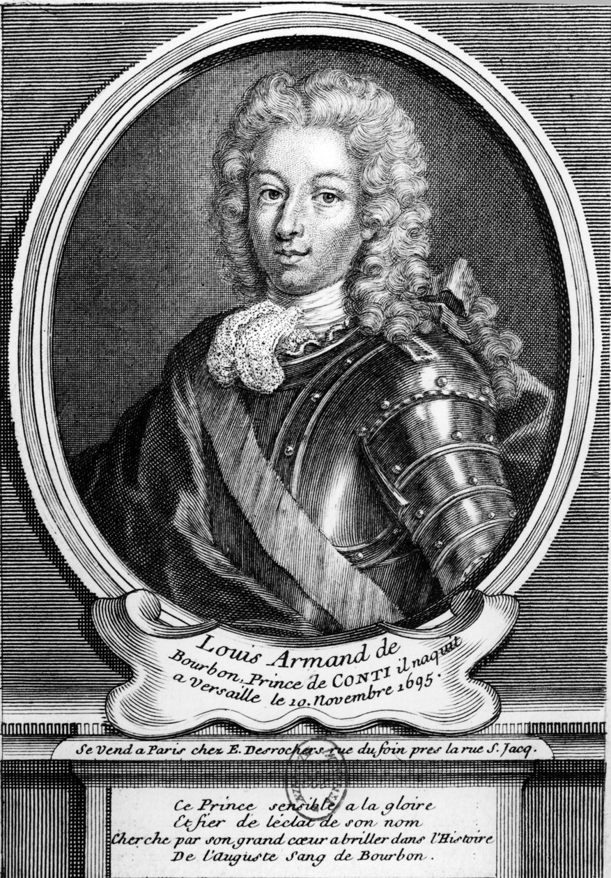 Louis Armand II, princ z Conti - Louis-Armand de Bourbon-Conti (1695-1727) - Louis Armand de Bourbon, princ z Conti (nar. 1695 ve Versailles) od William M. Timlin