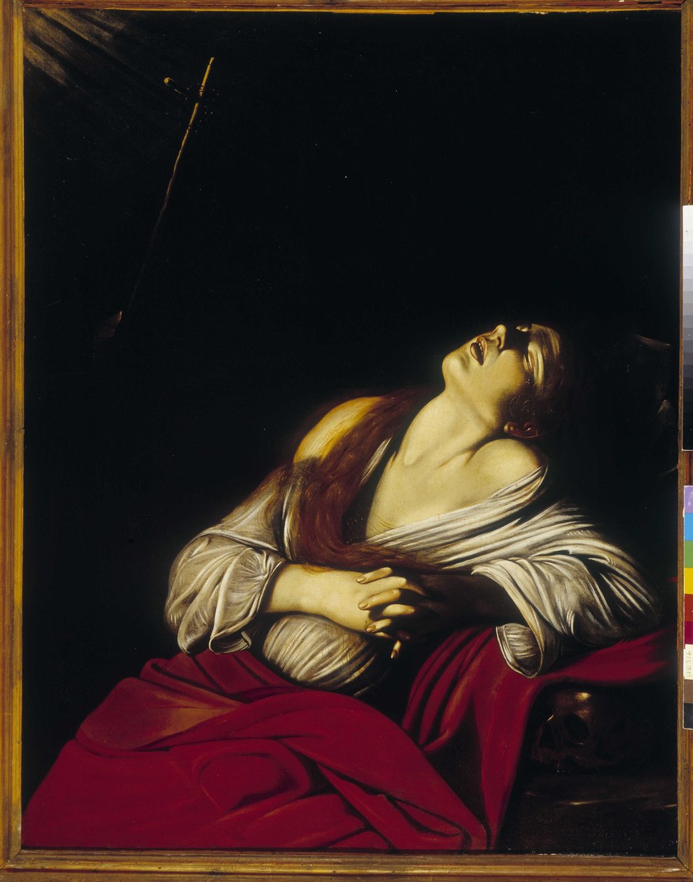Madeleine v extázi. Obraz od Louise Finsona (1578-1617). Olej na plátně ze 17. století. Musee des beaux Arts - Palais Longchamp, Merseille. od Unbekannter Künstler