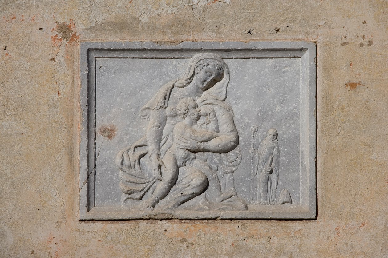 Madonna, opatství Santa Maria del Pero, Monastier, Veneto, Itálie (foto) od Nicolas Liez
