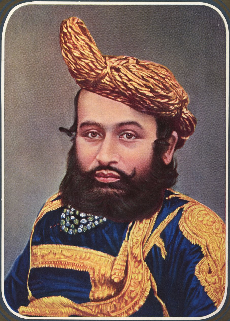 Mahabat Khan II ; 1851 - 1882 ; Junagadh ; Gujarat ; Indie od Unbekannter Künstler