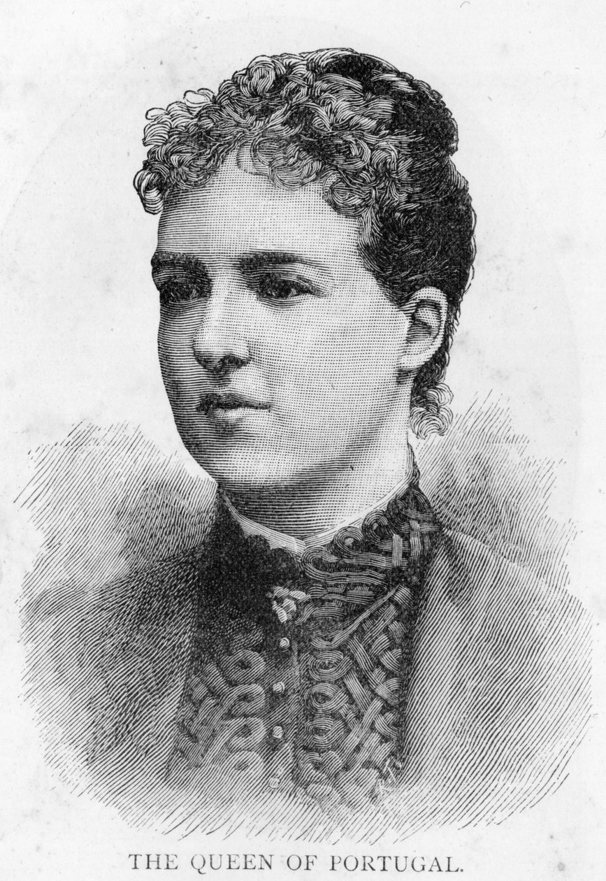 Maria Amelia, královna Portugalska od Leopold Blonder