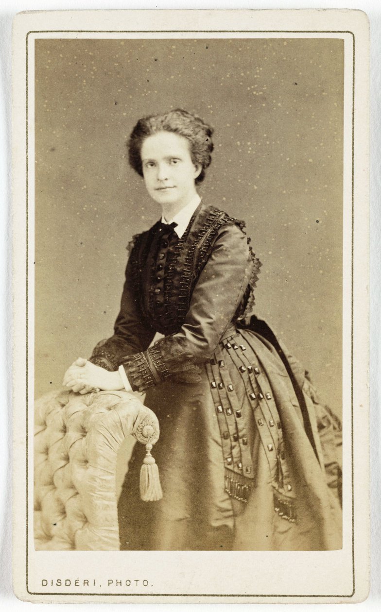 Maria Pia Savojská - královna Portugalska, c 1865 od Unbekannter Künstler