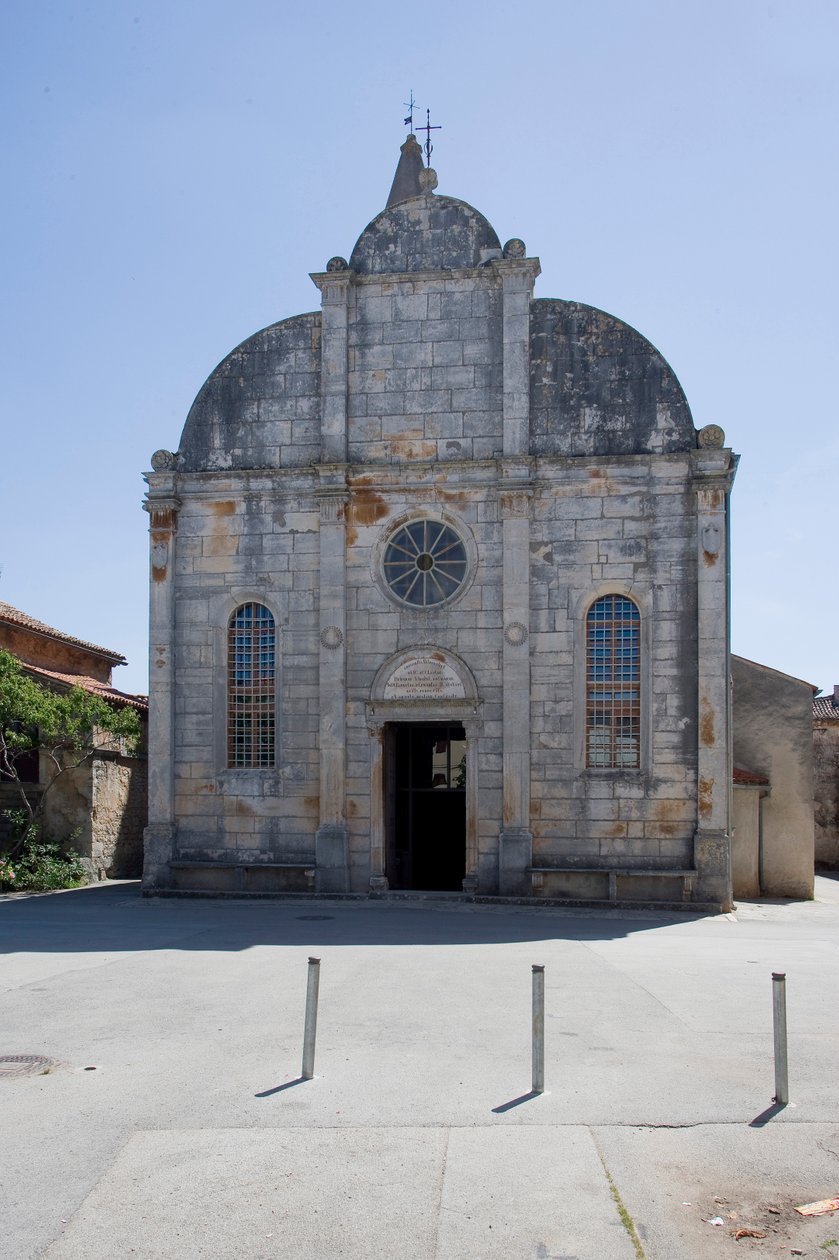 Kostel Zvěstování Panny Marie, St. Vincenti, Svetvincenat, Chorvatsko (foto) od Unbekannt