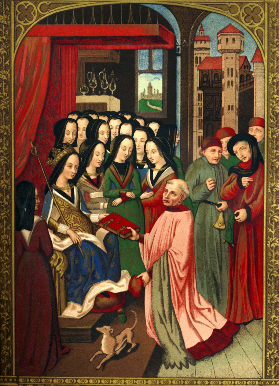 Marie z Anjou - od Unbekannter Künstler