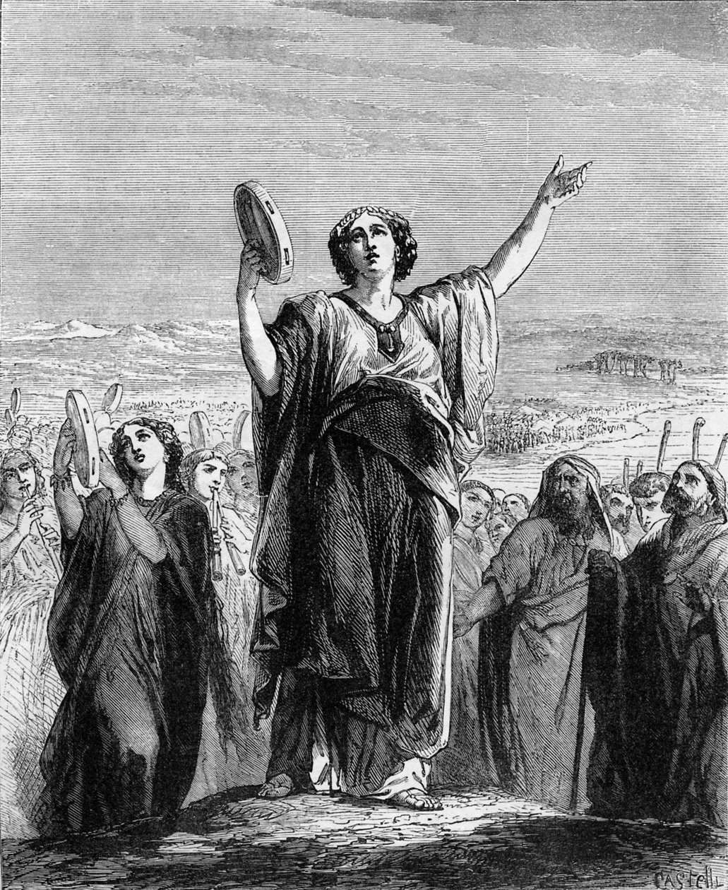 Píseň prorokyně Miriam - Bible od Unbekannter Künstler