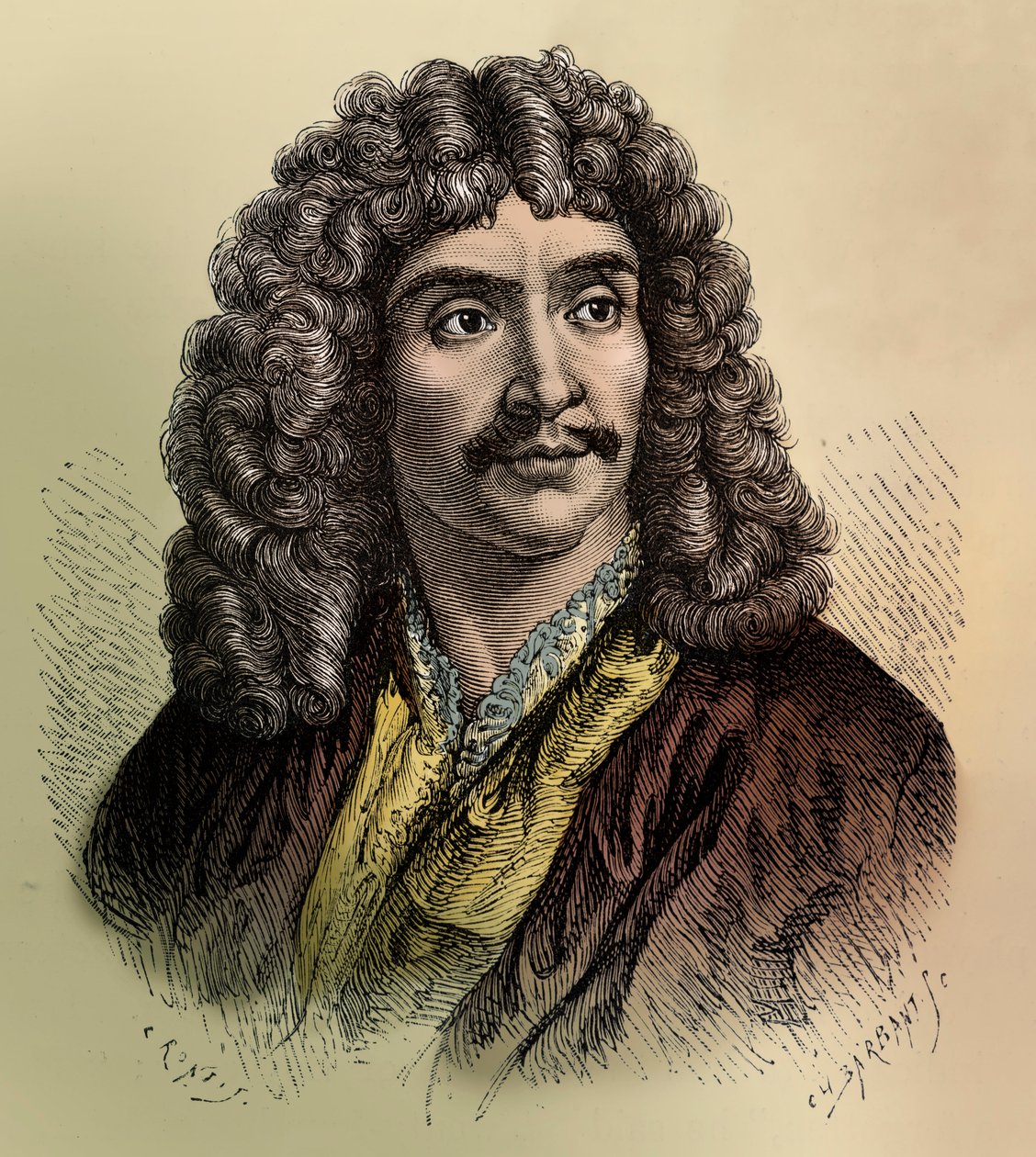 Moliere od Unbekannter Künstler