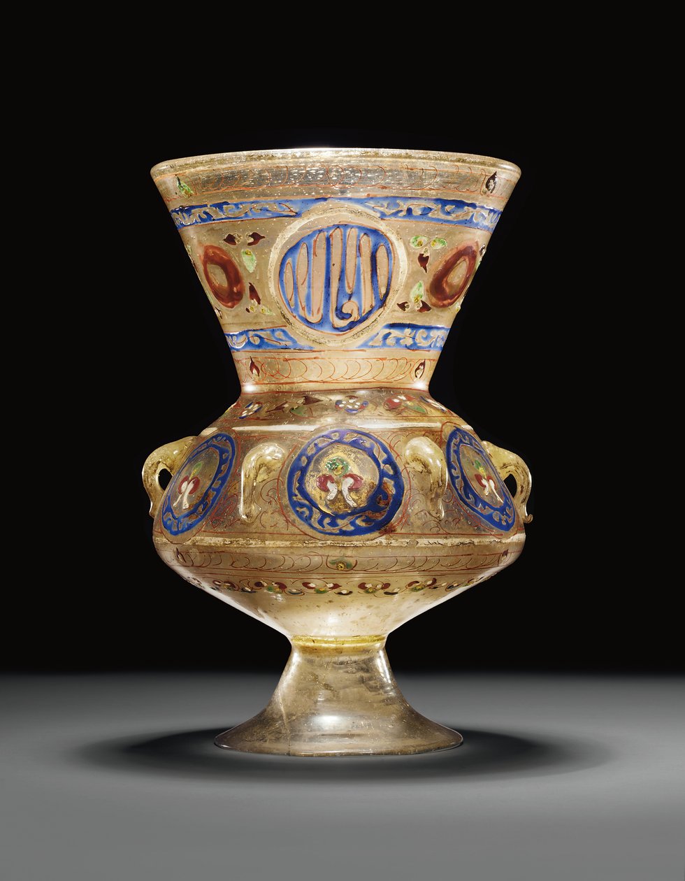 Mešitová lampa, mamlúcký Egypt nebo Sýrie, konec 14. - začátek 15. století od Unbekannt