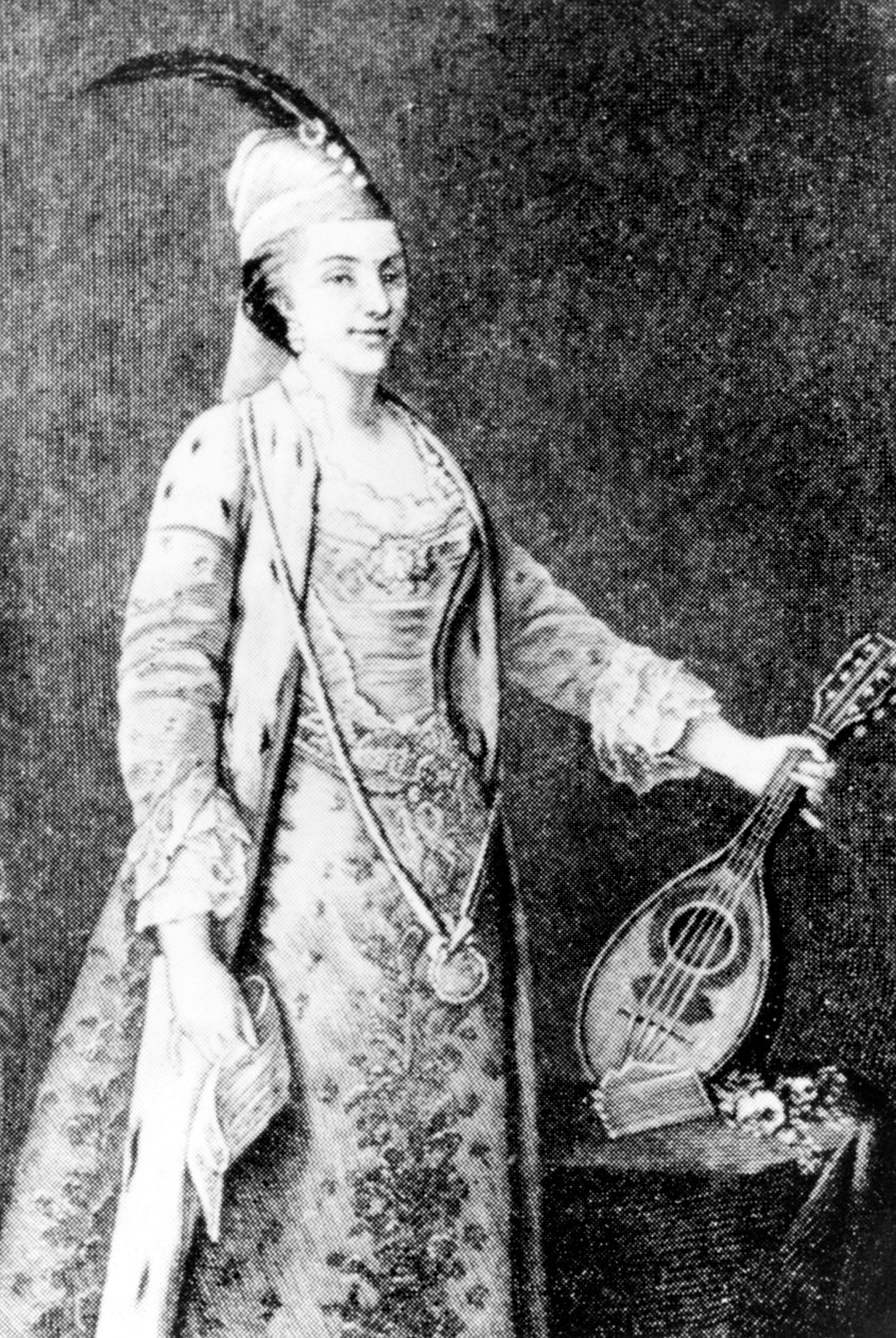 Matka francouzského básníka Andrého Cheniera, který si v roce 1767 otevřel literární salon Neg C5640PL od Unbekannter Künstler