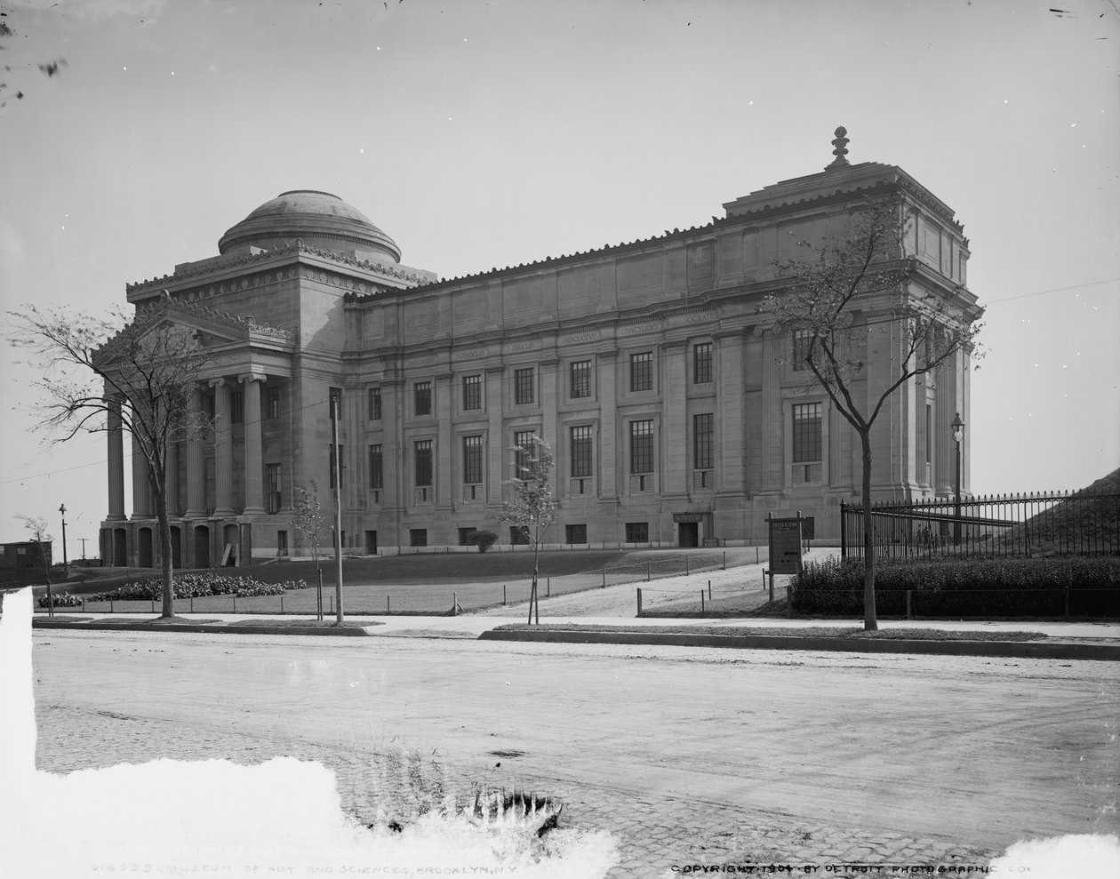Muzeum umění a věd, Brooklyn od Unbekannter Künstler