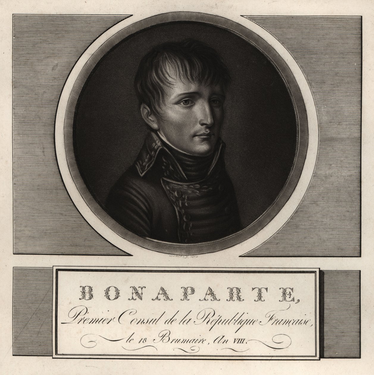 Napoleon Bonaparte, první konzul Francouzské republiky, VIII od Unbekannt