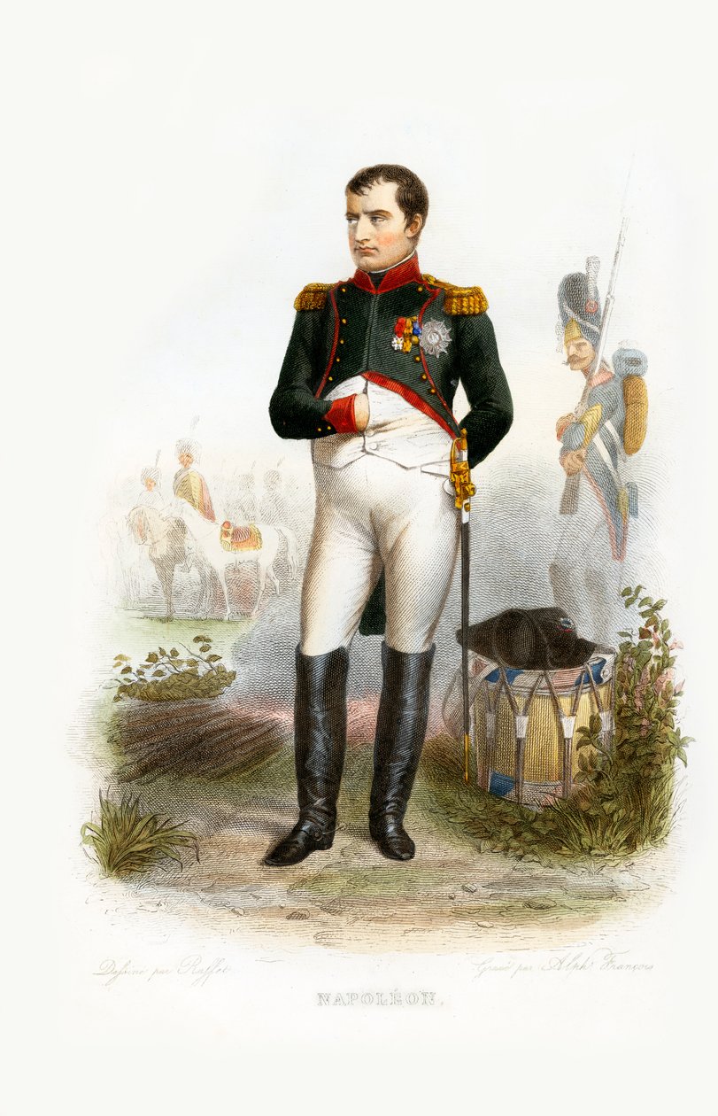Napoleon Bonaparte od Unbekannter Künstler