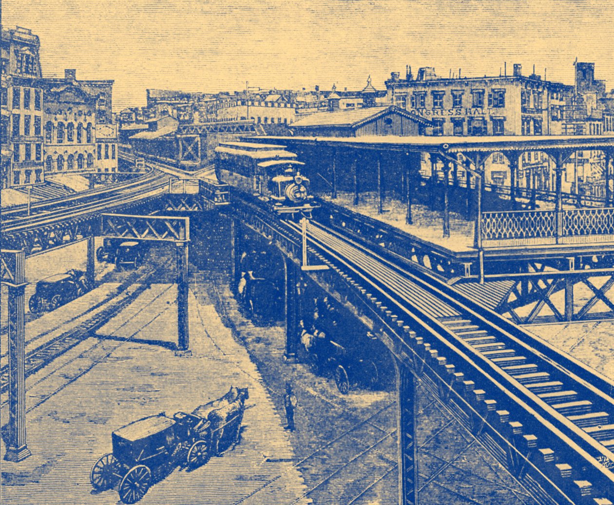 Newyorské metro od Unbekannter Künstler