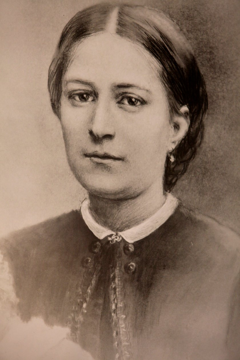 bazilika Notre-Dame-des-Victoires; kaple Ludvíka a Zelie Martinových; Portrét Zelie Martina; Paříž, Francie od Unbekannt