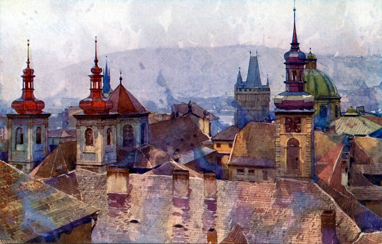 Staré Město, Praha od Unbekannter Künstler