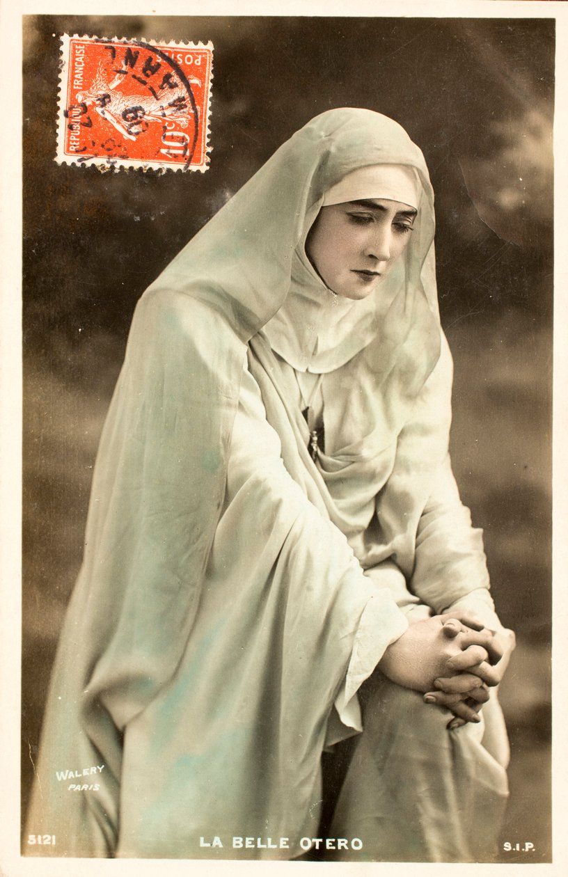Stará pohlednice/Krásné Otero (Caroline Otero od William M. Timlin