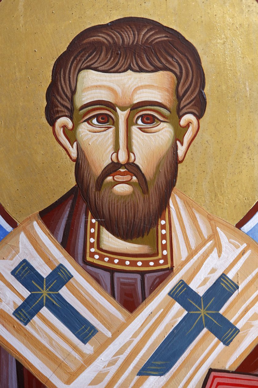 Pravoslavná církev Pedoula, Kypr. Saint Eleftheros, 20150510, Pedoulas, Kypr od Unbekannt