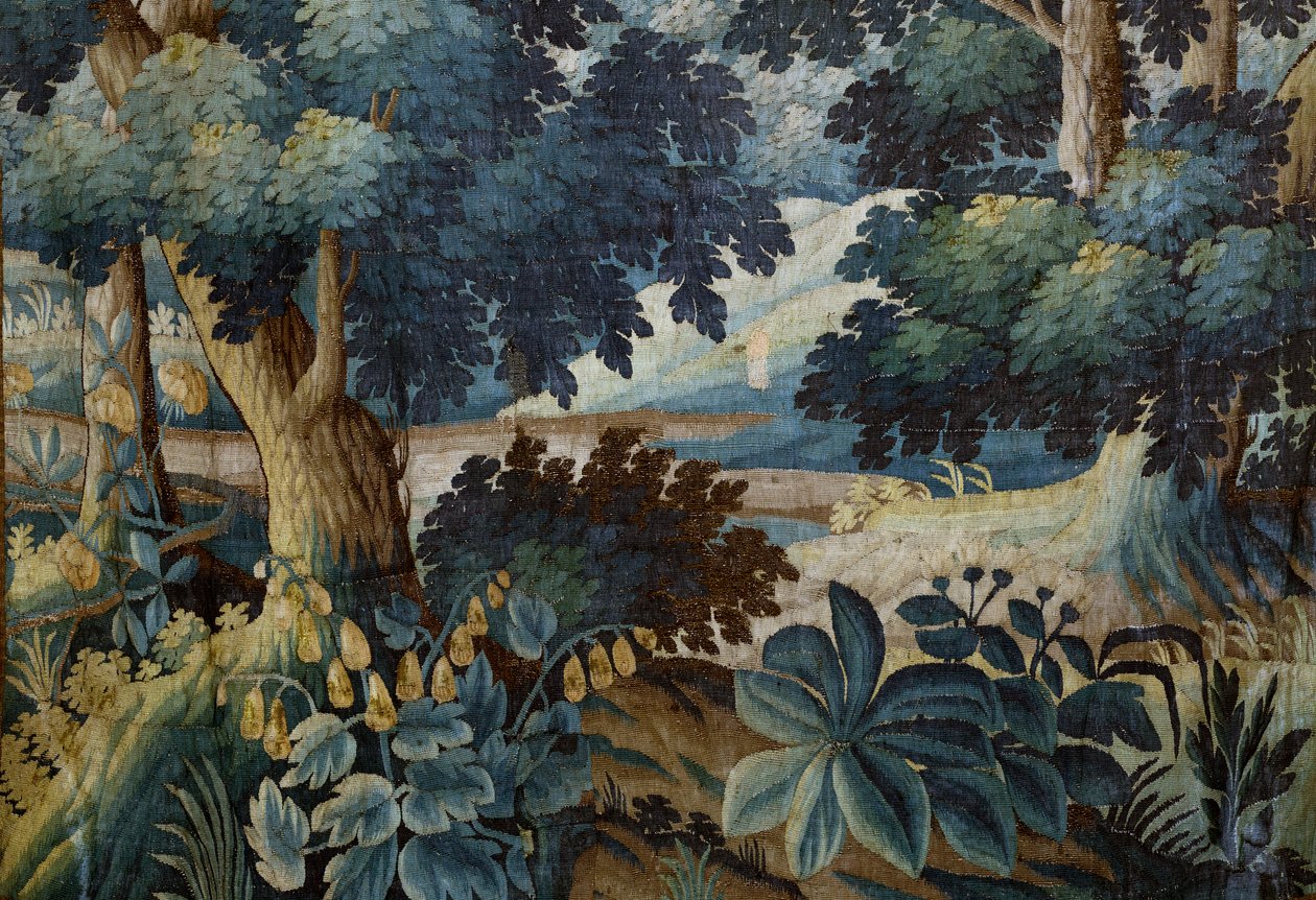 Farní kostel („Farní kostel Saint Walburga“). gobelín. od Alec Hunter