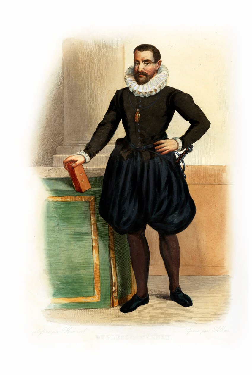 Philippe de Mornay od Unbekannter Künstler