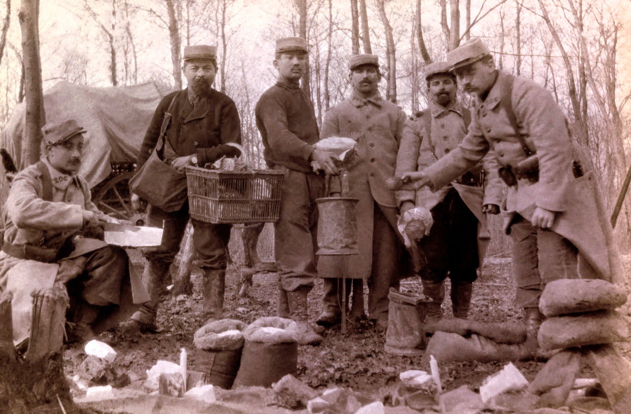 Fotografie z osobního alba poručíka pěchoty během prvních měsíců první světové války od Unbekannt