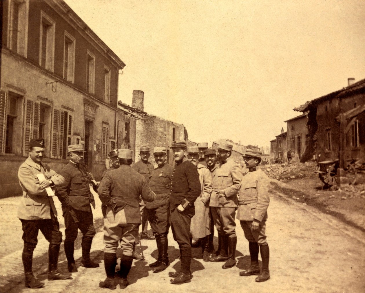 Fotografie z osobního alba poručíka pěchoty během prvních měsíců první světové války od Unbekannt