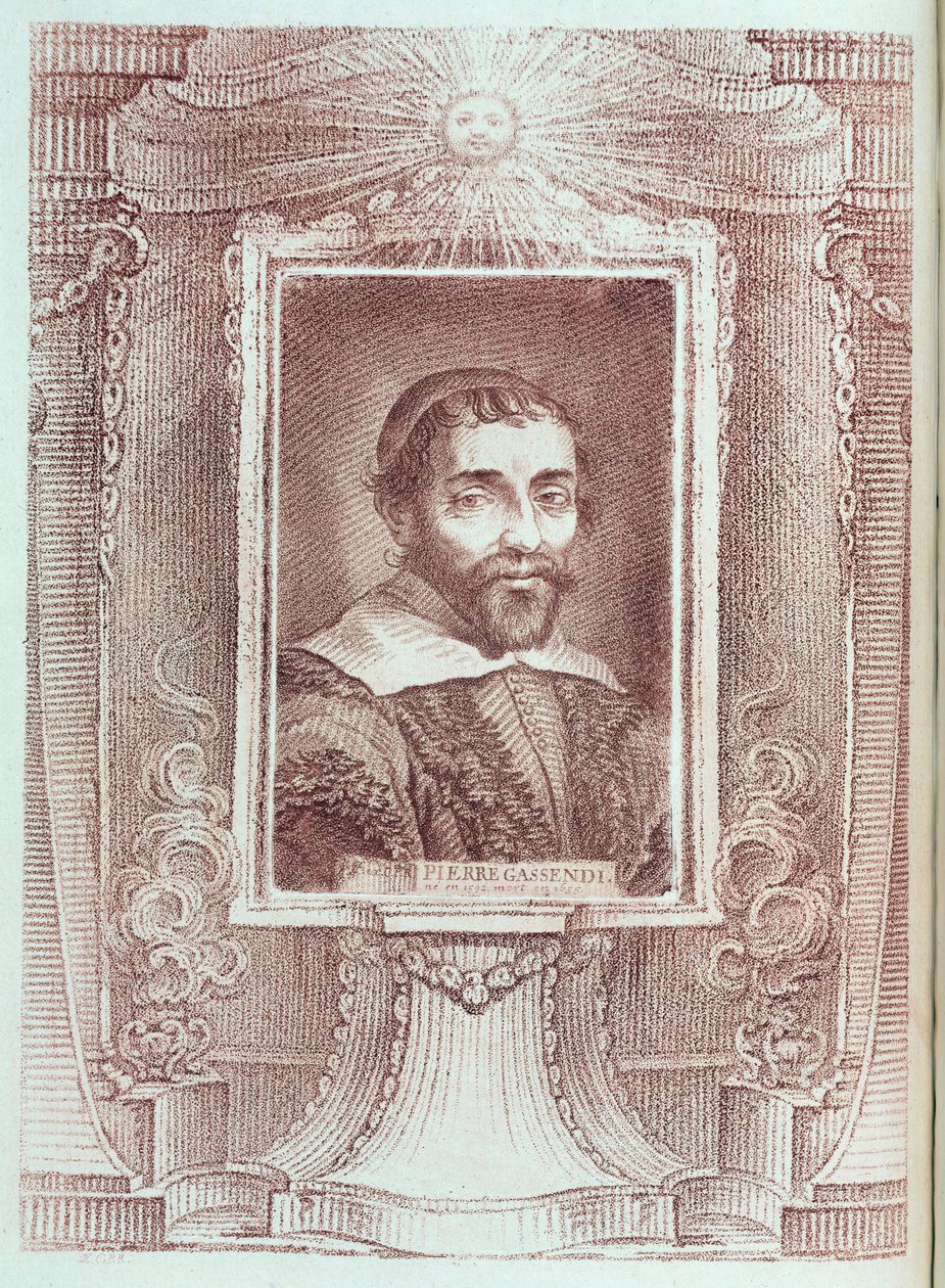 Pierre Gassendi, francouzský vědec a matematik, polovina 17. století od Unbekannt