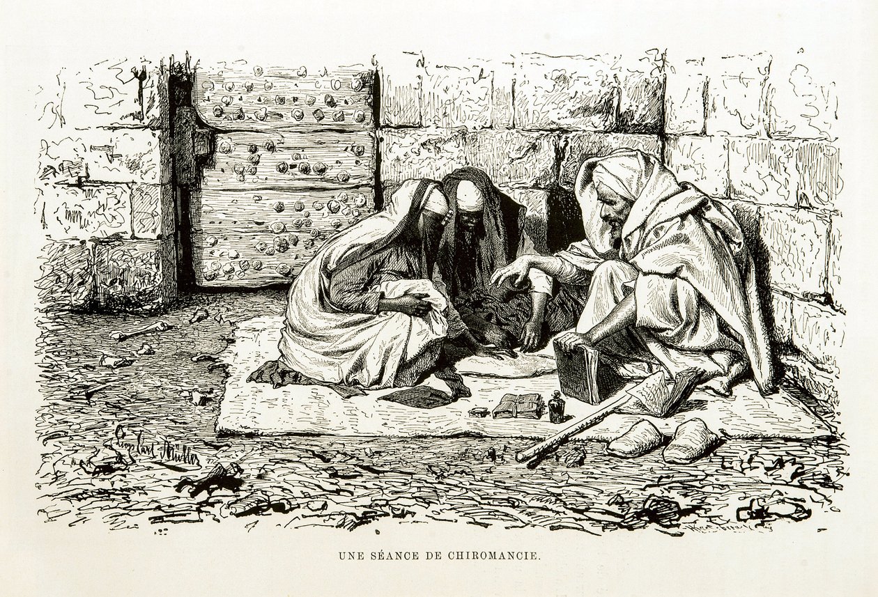 Pirátství v Egyptě - ilustrace z Atlasu Egypta od Unbekannter Künstler