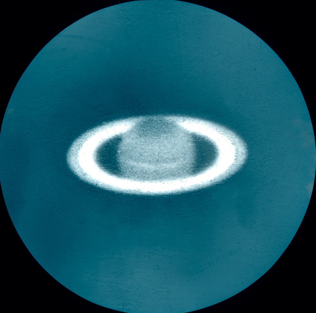 Planeta Saturn. od Unbekannter Künstler