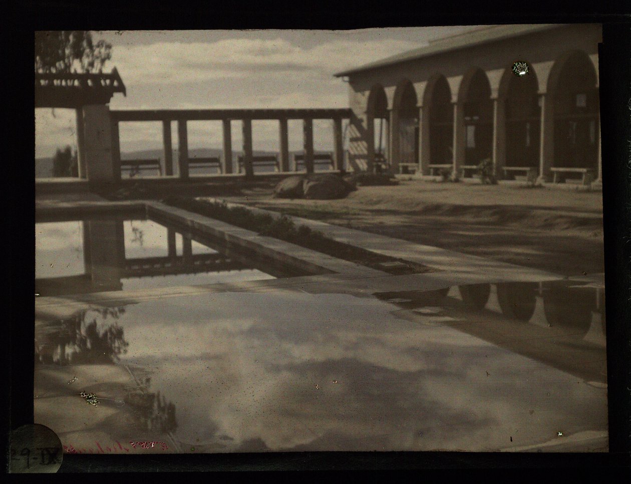 Pool, Santa Barbara, c1915 od Unbekannter Künstler