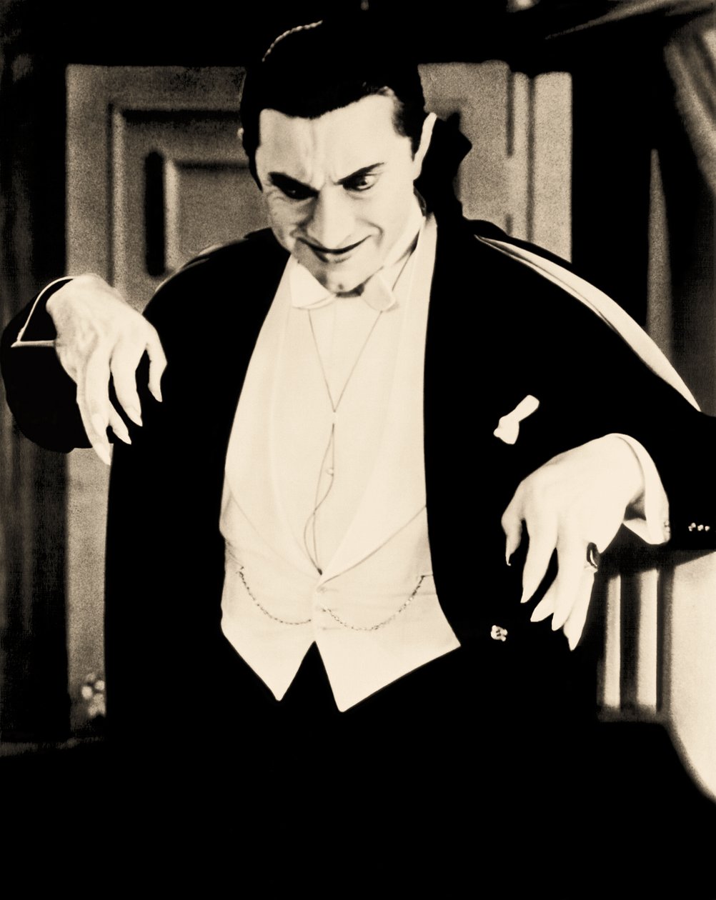 Portrét Bela Lugosi, cca 1930 (sépiová fotografie) od Unbekannt