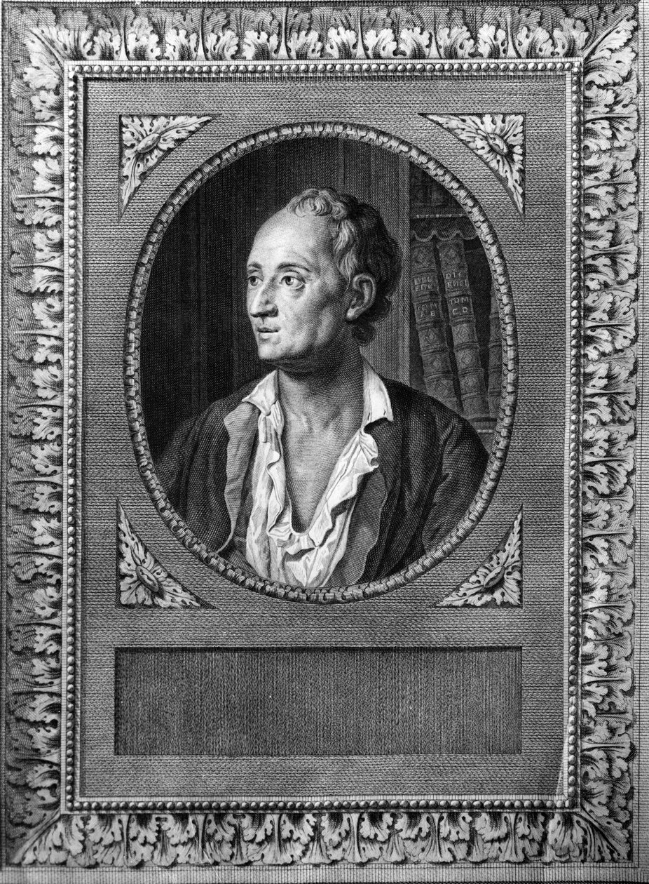 Portrét Denise Diderota - rytina 19. století od William M. Timlin