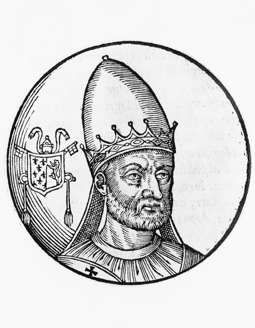 Portrét Martina IV (Simon de Brion, cca 1210-1285) od William M. Timlin