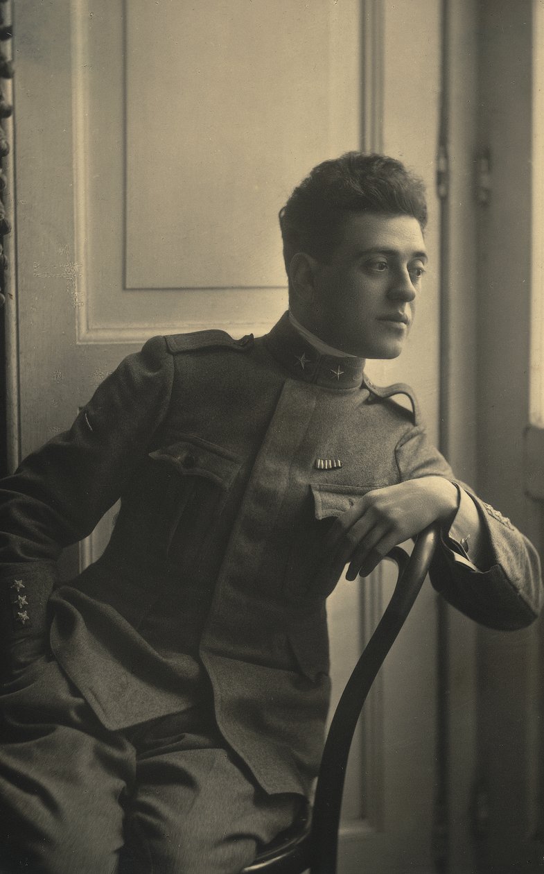 Portrét právníka Domenica Fioreho ve vojenské uniformě od Unbekannt