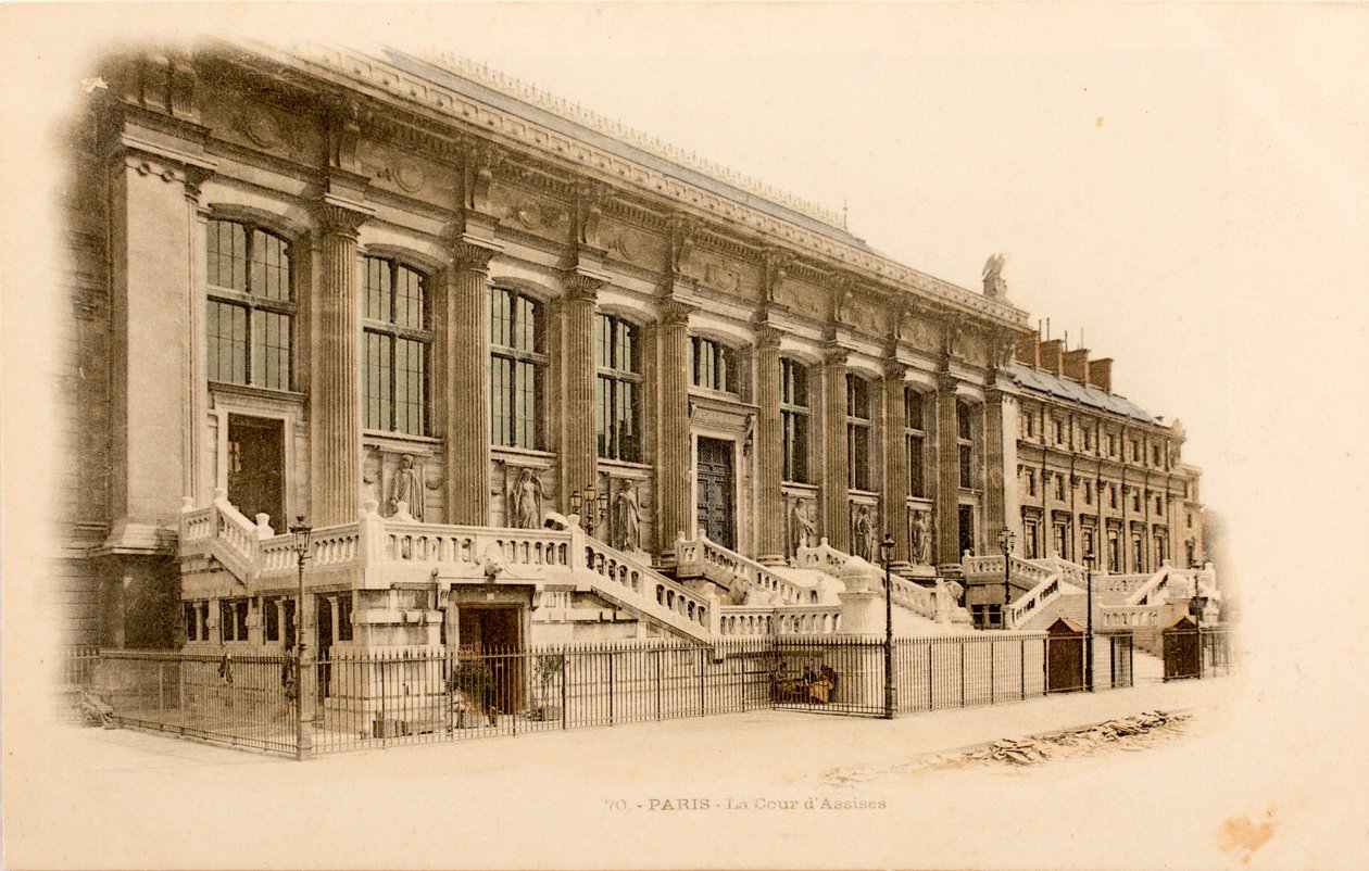 Pohlednice / Rozhodčí soud / Paříž / Seina / Ile de France / Francie od William M. Timlin