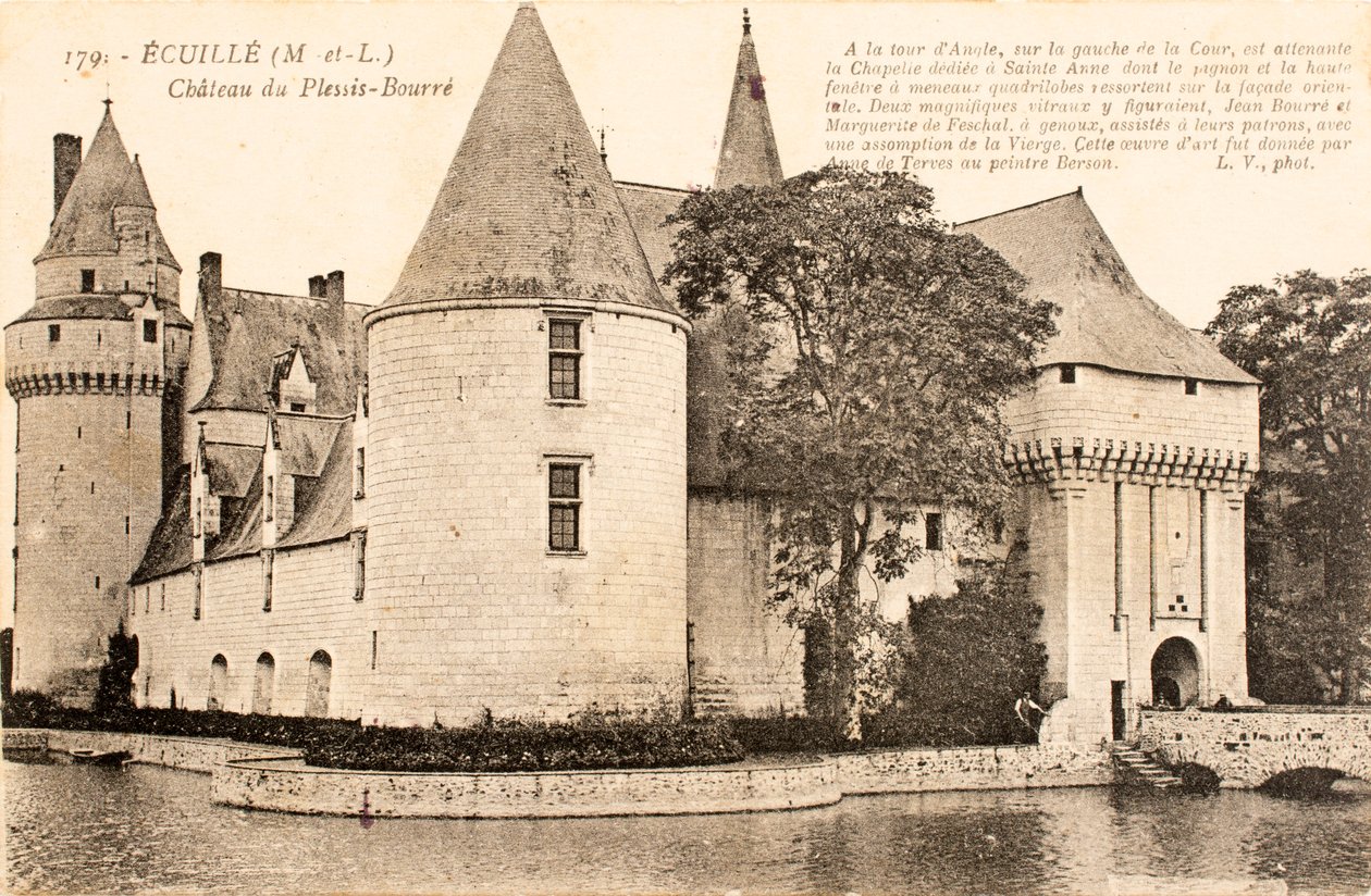 Pohlednice / Chateau de Plessis Bourre / Ecuille / Maine et Loire / Pays de Loire / Francie od William M. Timlin