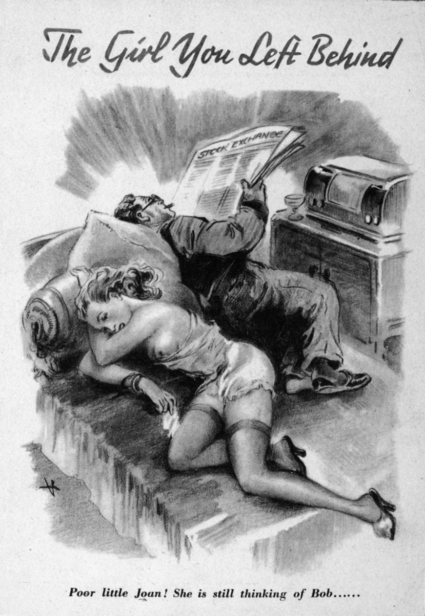 Propaganda. Dívka, kterou jsi nechal za sebou. 1941 od Unbekannt