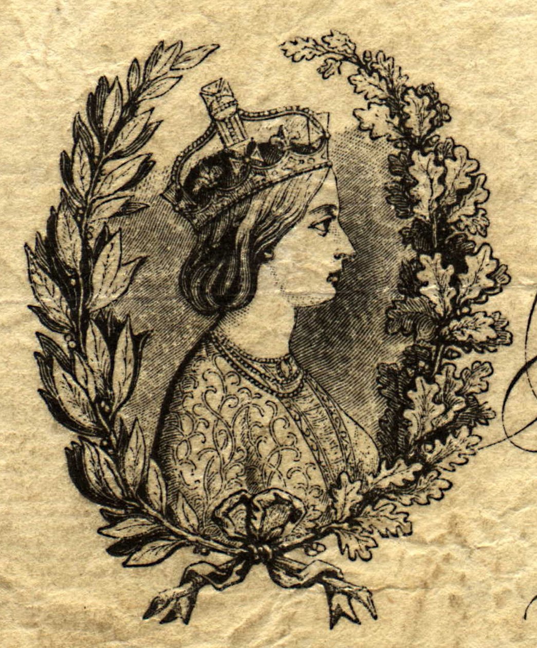 Královna Viktorie 1840 -1901 (tisk) od Unbekannter Künstler