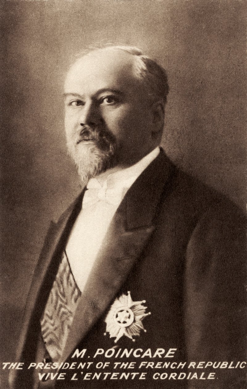 Raymond Poincaré - portrét od Unbekannter Künstler
