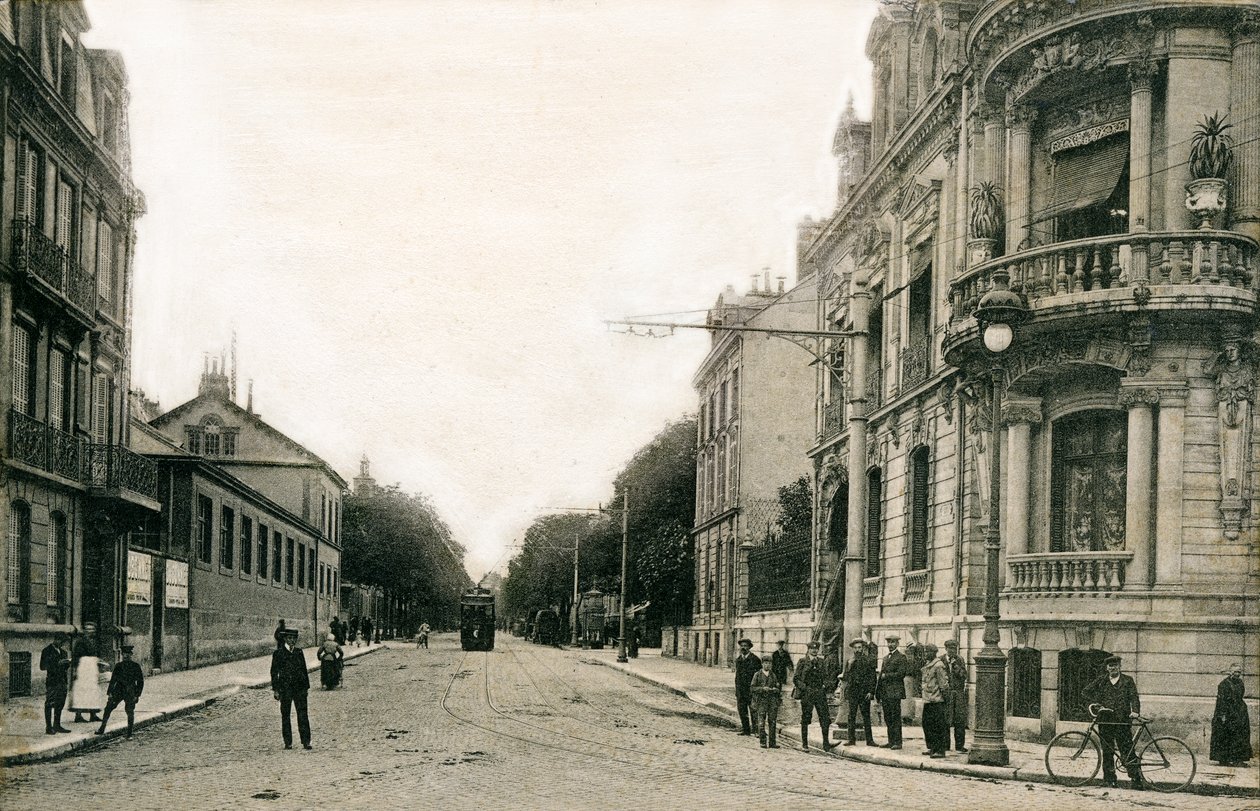 Remeš: Lundy Boulevard, Ceres Esplanade na začátku dvacátého století (pohlednice) od Benjamin Baud