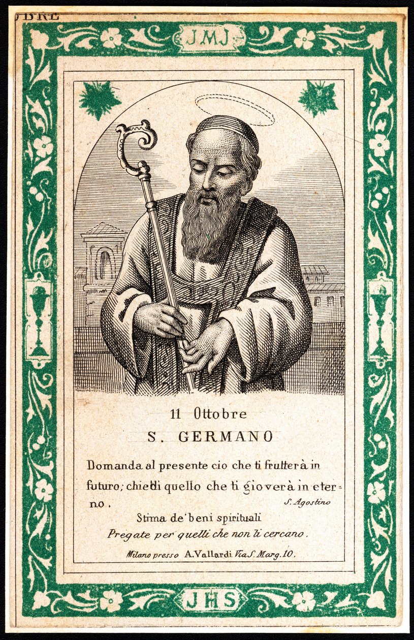 Reprezentace Saint Germain, začátek 20. století (tisk) od Unbekannter Künstler