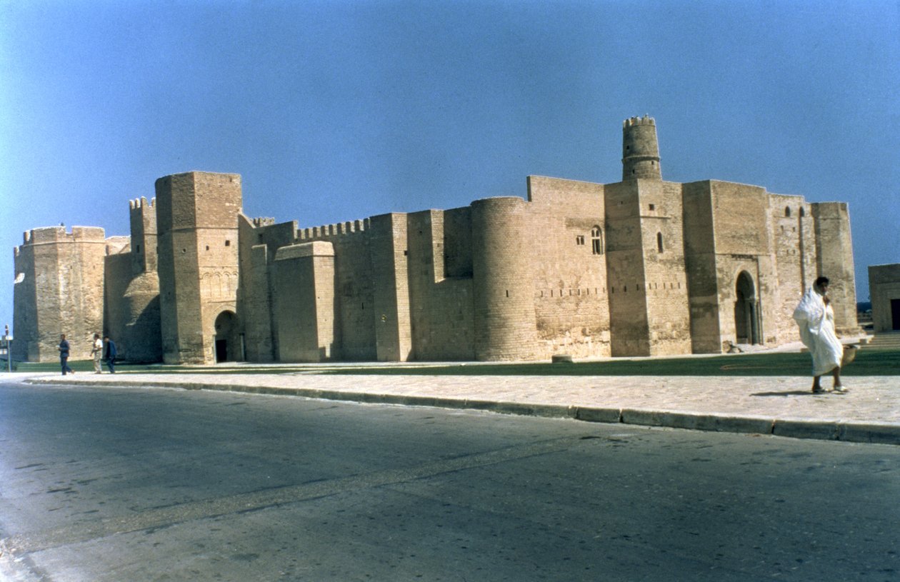 Ribat of Monastir postavený za vlády Harun al-Rashida (786-809) (foto) od Unbekannt