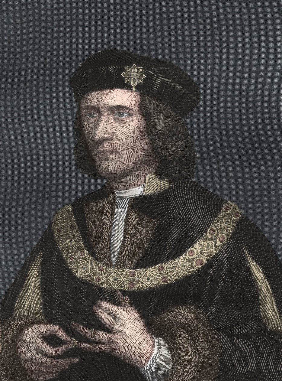 Richard III., anglický král (tisk) od Unbekannter Künstler