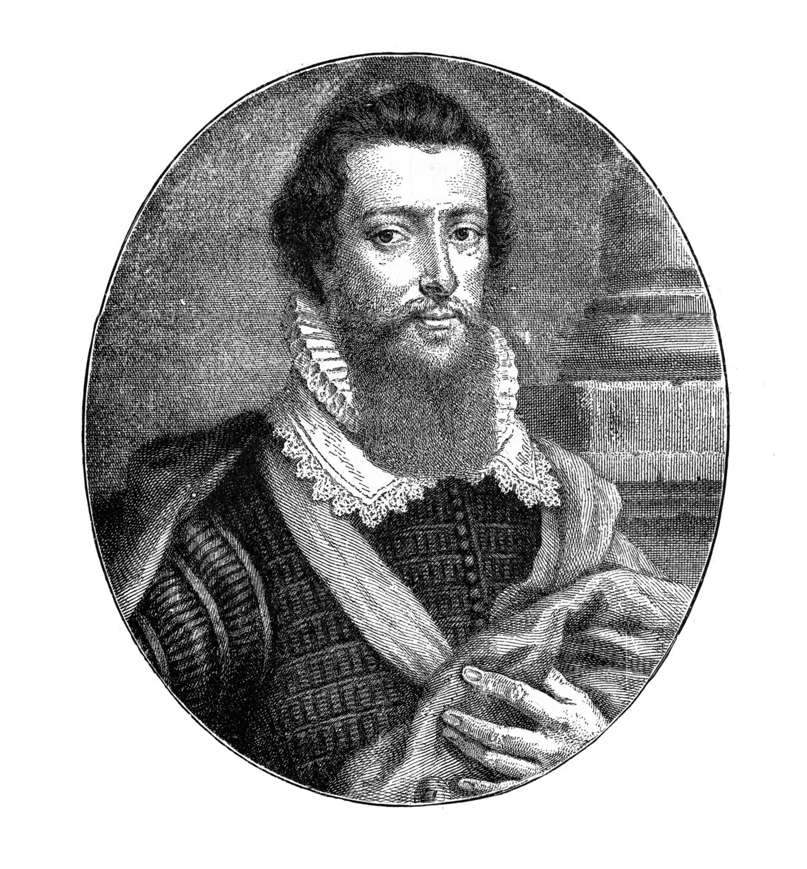 Robert Devereux, druhý hrabě z Essexu od Unbekannter Künstler