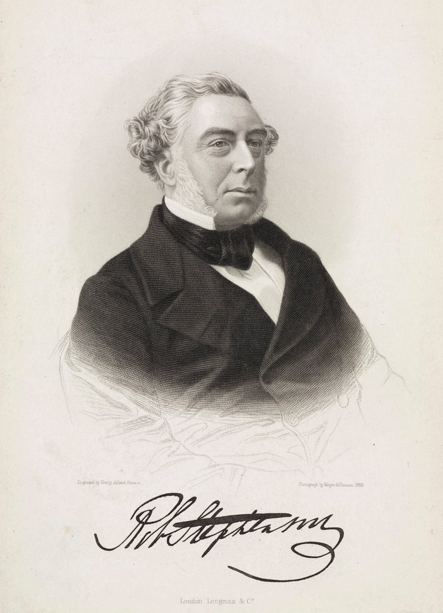 Robert Stephenson, anglický strojní a stavební inženýr, c 1850 od Unbekannt