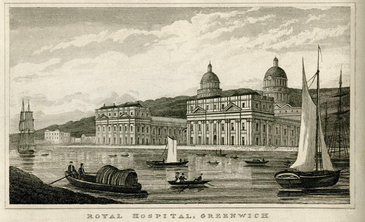 Královská nemocnice, Greenwich od Unbekannt