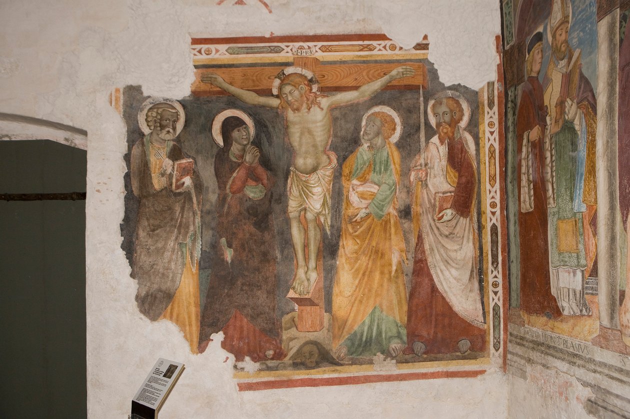 Kostel Saint Pietro and Paolo, Valvasone, Friuli, Itálie (freska) od Benjamin Baud