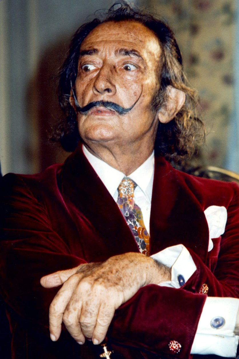 Salvador Dalí (1904-1989) španělský umělec surrealismu, zde C. 1968 (foto) od Unbekannt