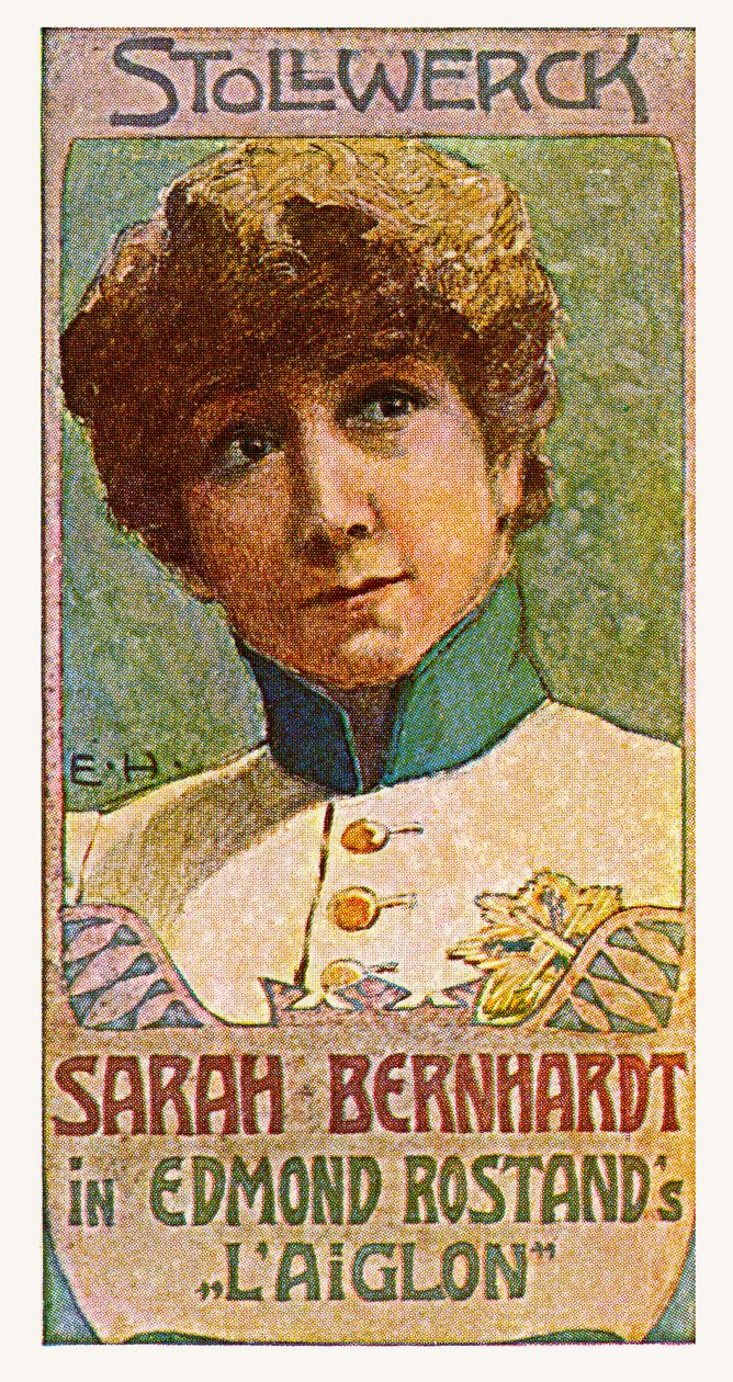 Sarah Bernhardtová ve hře Edmonda Rostanda "L