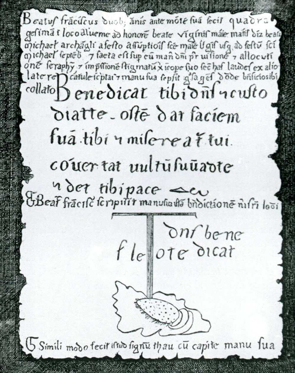 Scéna ze života svatého Františka z Assisi od Unbekannter Künstler